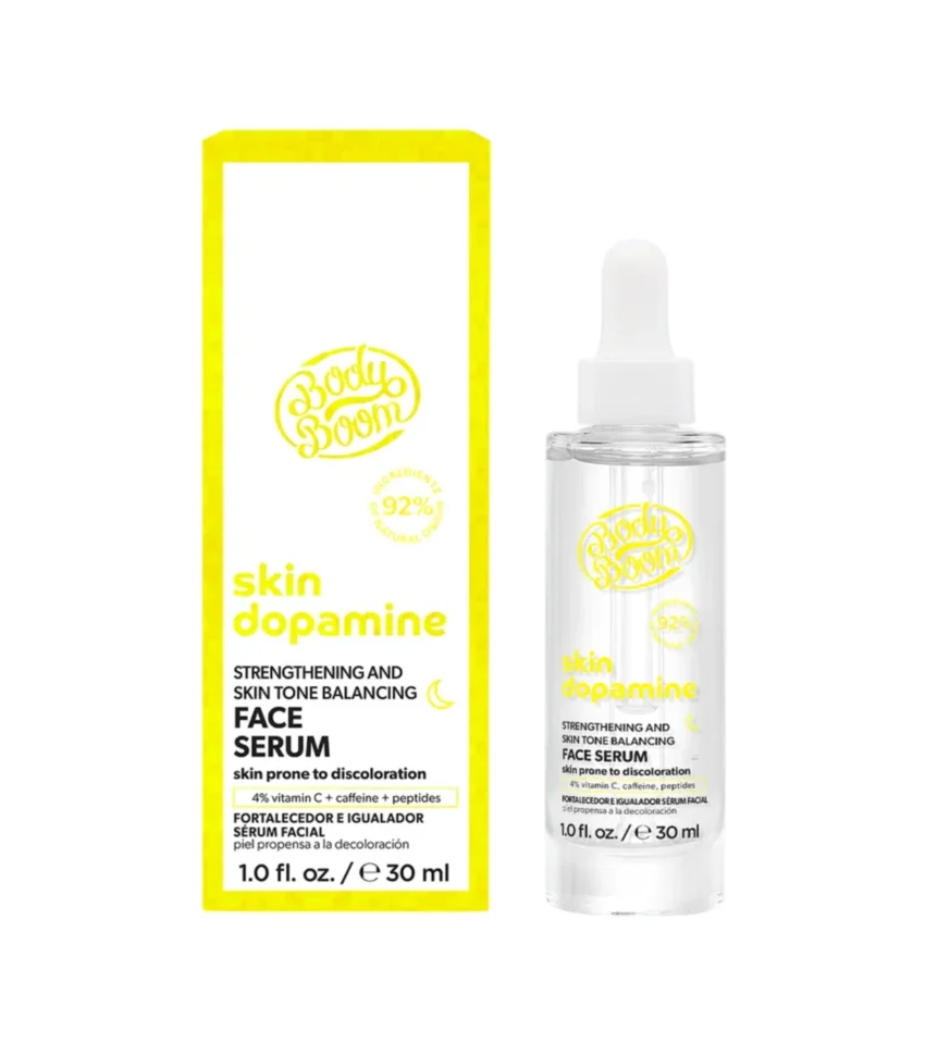 BodyBoom - *Skin Dopamine* Sérum Iluminador 4% vit C + cafeina + peptido