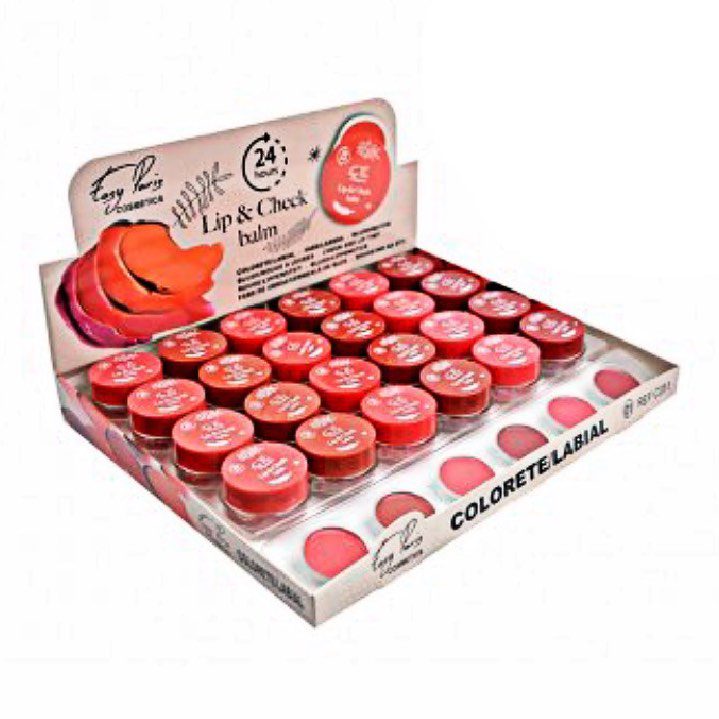 Easy Paris - Expositor 24 Unidades colorete y labial LIP & CHEEK BALM C051