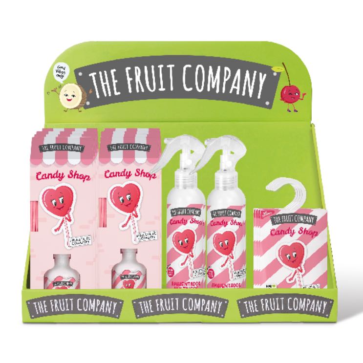 THE FRUIT COMPANY – Expositor de Ambientación Candy Shop “Piruleta de Corazón”