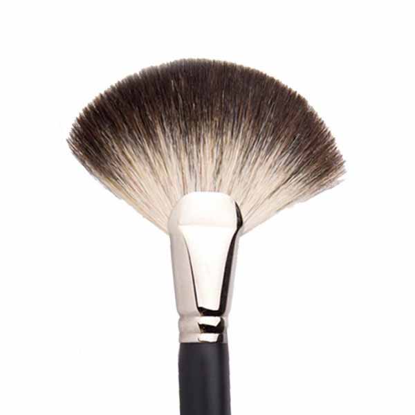 VENDETTA - 36340 Brocha polvo abanico Racoon