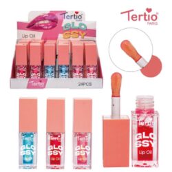 TERTIO - Expositor 24 unidades de Brillo de labios Glossy - 20432