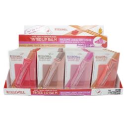 LETICIA WELL - Expositor 24 unidades Bálsamo de Labios Con Color LIP BALM TINTED- 11178