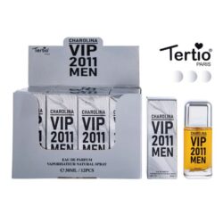 TERTIO - Expositor 12 unidades de Perfume de 30ml CHAROLINA VIP 2011 MEN - X1015-5