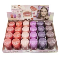 TERTIO - Expositor 24 unidades de Bálsamo de Labios *Lip Balm* - 20500
