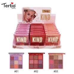 TERTIO - Expositor 24 unidades de Paleta de Sombras de ojos Kind Rich - 10506