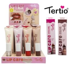 TERTIO - Expositor 24 Unidades de Bálsamo Labial Crystal Glaze - 25039