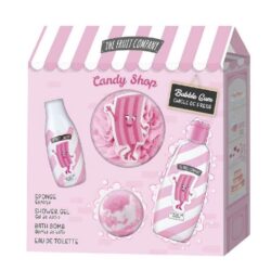 THE FRUIT COMPANY- Caja 6 Unidades Set de Baño Candy Shop Chicle de Fresa