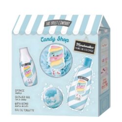 THE FRUIT COMPANY- Caja 6 Unidades Set de Baño Candy Shop Nube de Colores