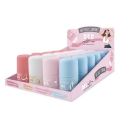 THE FRUIT COMPANY- Expositor 24 Unidades Desodorante Deo Roll-On Antitranspirante