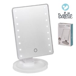 Balette - Caja 5 Unidades Espejo Led Maquillaje 17x22 cm con 16 Led - 2523