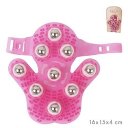 Beauty & Wellness - Caja 12 Unidades de Guante Masaje Anticelulítico con Rodillos - 8664
