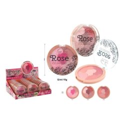 Easy Paris - Expositor 24 Unidades de Paletas de Colorete Rose - C059