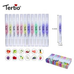 TERTIO - Caja 24 Unidades de Aceite para Cutículas forma pincel - 10231