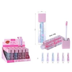 Easy Paris - Expositor 24 Unidades Brillo de Labios con aceite Rosa Mosqueta - B190
