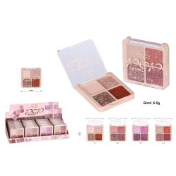 Easy Paris - Expositor 24 Unidades Paleta 4 sombras Pop Twinkle - S175