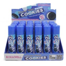 LETICIA-WELL-Expositor-24-Unidades-Balsamo-labial-Cookies