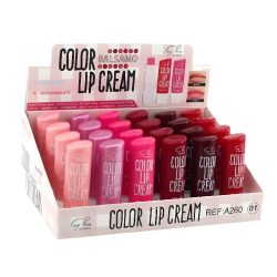 Easy Paris - Expositor 24 Unidades de Protector labial *Color Lip Cream* - A260