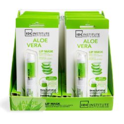 Idc Institute - Expositor 12 Unidades de Mascarilla para los Labios con Aloe Vera - 44123