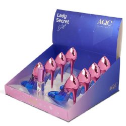 AQC Fragrances - Expositor 8 Unidades fragances Lady Secret Eclipse- 56255