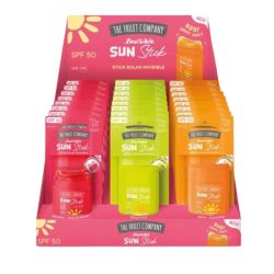 THE FRUIT COMPANY- Expositor 24 unidades de Protectores Solares Sun Stick SPF50