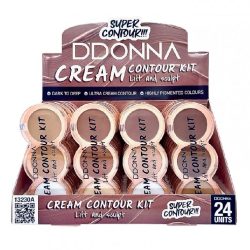 D'DONNA - Expositor 24 Unidades Paleta Contour Cream - 13230A