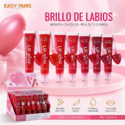 Easy Paris - Expositor 24 Unidades de Brillo de Labios Beauty Color - B204