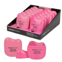 MAGIC STUDIO - Expositor 24 Unidades Colorete en Stick *Heart Blush Stick* - 90460
