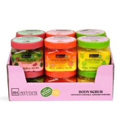 IDC INSTITUTE - Expositor 12 unidades exfoliantes corporales SUGAR BODY SCRUB SURTIDOS - 99397