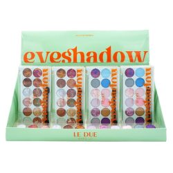 LE DUE - Expositor 24 Unidades Paletas Sombras de Ojos Marbled - L122000