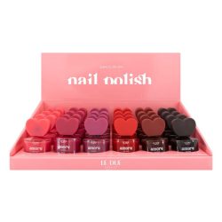 LE DUE - Expositor 24 Unidades de Esmaltes de Uñas Amore - DL180202