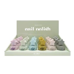 LE DUE - Expositor 24 Unidades de Esmaltes de uñas Star