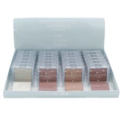 LE DUE - Expositor 24 Unidades de Iluminadores Powder Highlighter