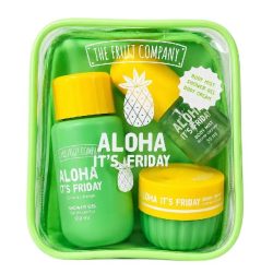 THE FRUIT COMPANY- Caja 8 unidades set viaje Aloha I'ts Friday