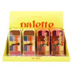LE DEU - Expositor 24 Unidades de Paletas Face & Eyeshadow Palette -L122100