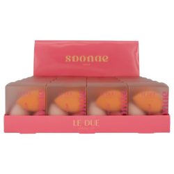 LE DUE - Expositor 20 Unidades de Pack 3 Esponjas Maquillaje - L040900
