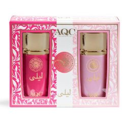 AQC Fragrances – Caja 6 Unidades Set Fragancias Leila Candy RED&NUDE - 44454