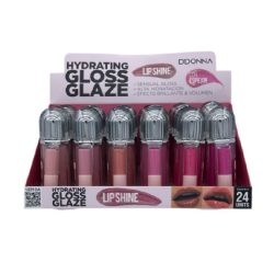 D'DONNA - Expositor 24 unidades Brillo de Labios Hydrating Glaze - 12312A