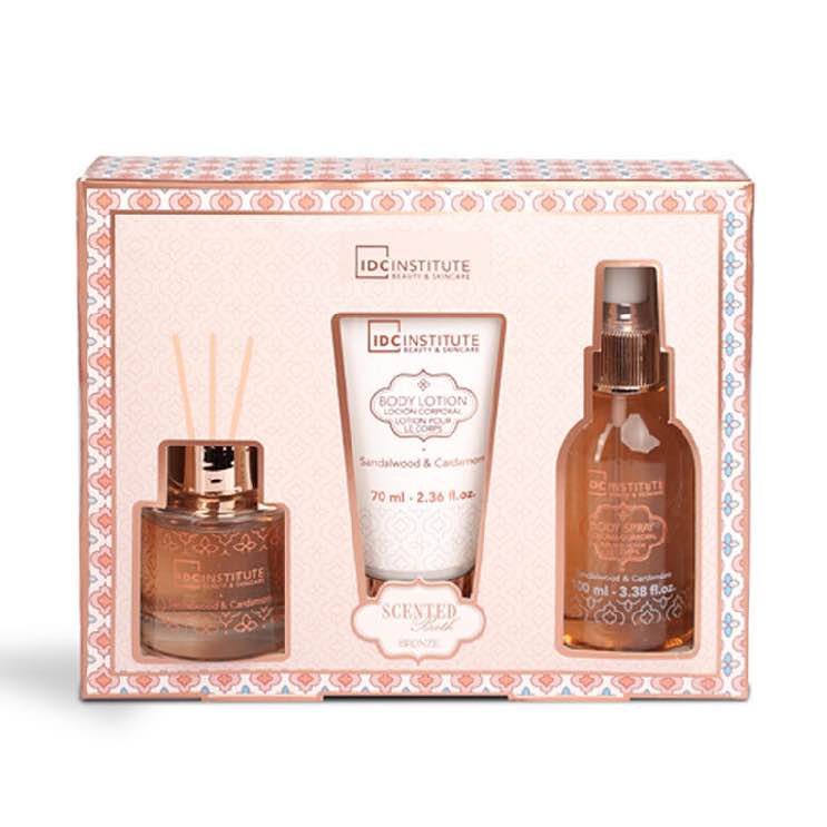IDC INSTITUTE - Caja 6 unidades Set Bronze Aromatherapy Ritual - 99283