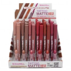 LETICIA WELL - Expositor 24 Unidades Pack Duo Perfilador + Barra de labios fija - 11566