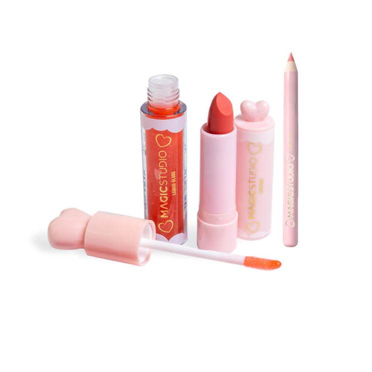 Magic Studio - Expositor 6 unidades Set Coquette Lip Trio - 35221 - Imagen 2