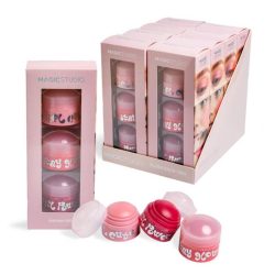 Magic Studio - Expositor 8 unidades Set Glow Flush Balm Trio - 35218