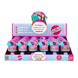 DDONNA-Expositor-24-unidades-Brillos-de-Labios-Gloss-Vanilla-Yummy-Cream-12319A