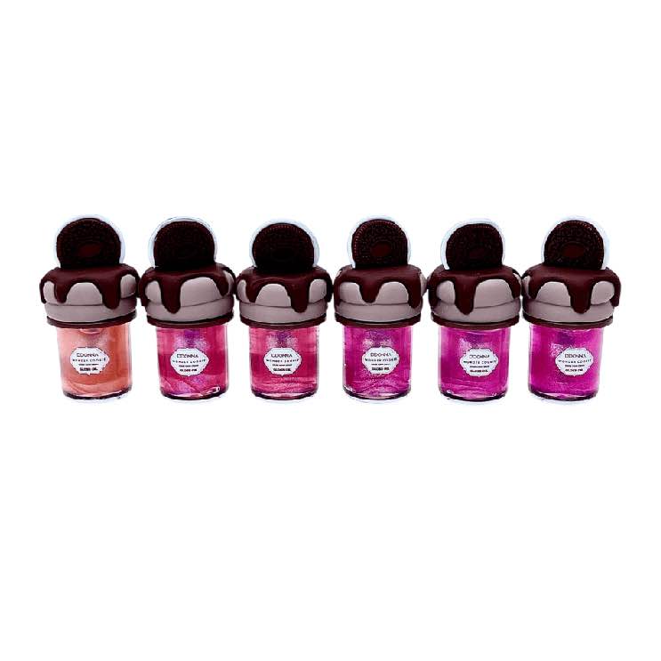 D'DONNA - Expositor 24 unidades Brillos de Labios Gloss Wonder Cookie Yummy Cream - 12319E - Imagen 2